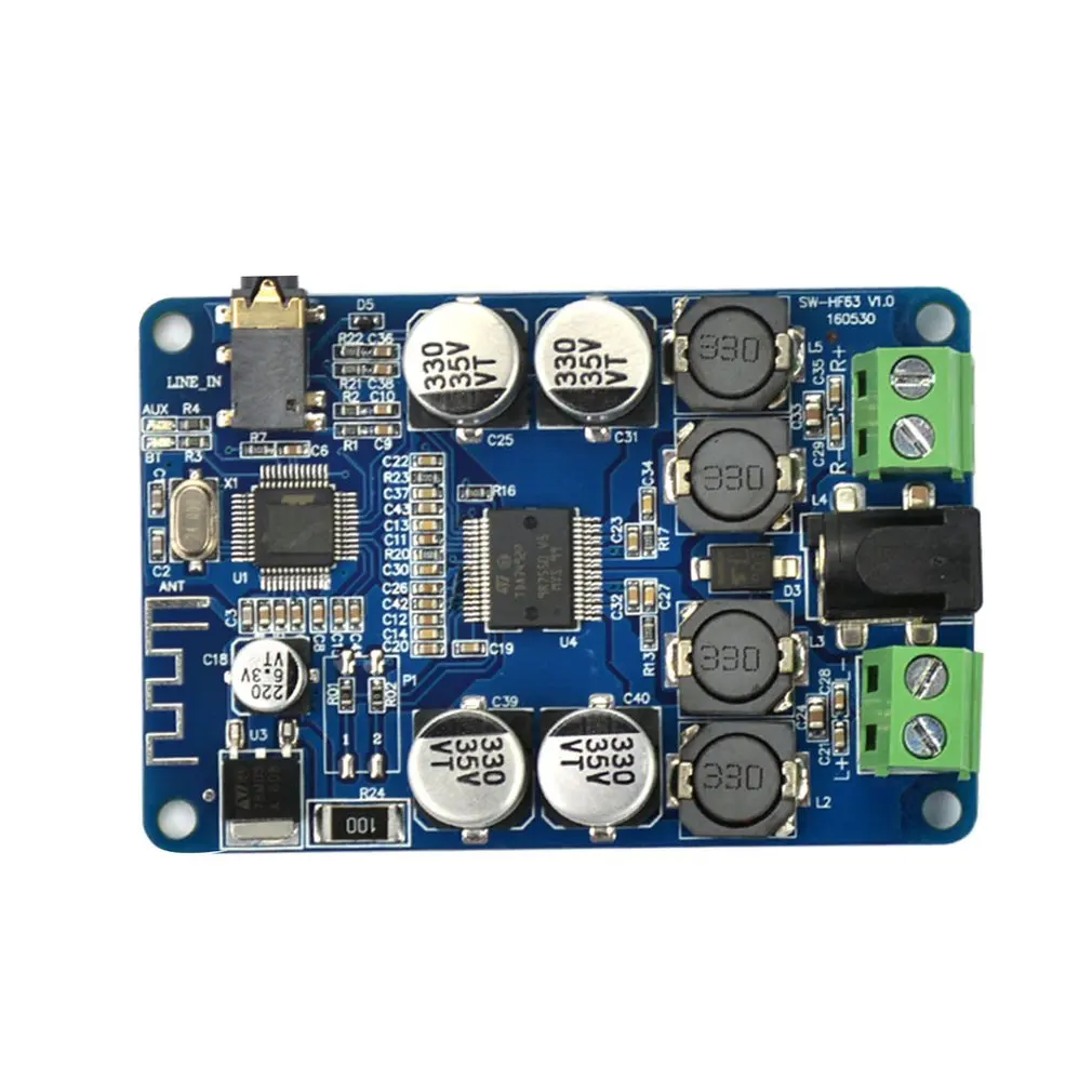 TDA7492P Bluetooth приемник усилитель аудио доска 25 Вт* 2 колонки Модифицированная музыка мини усилители DIY 2 канала