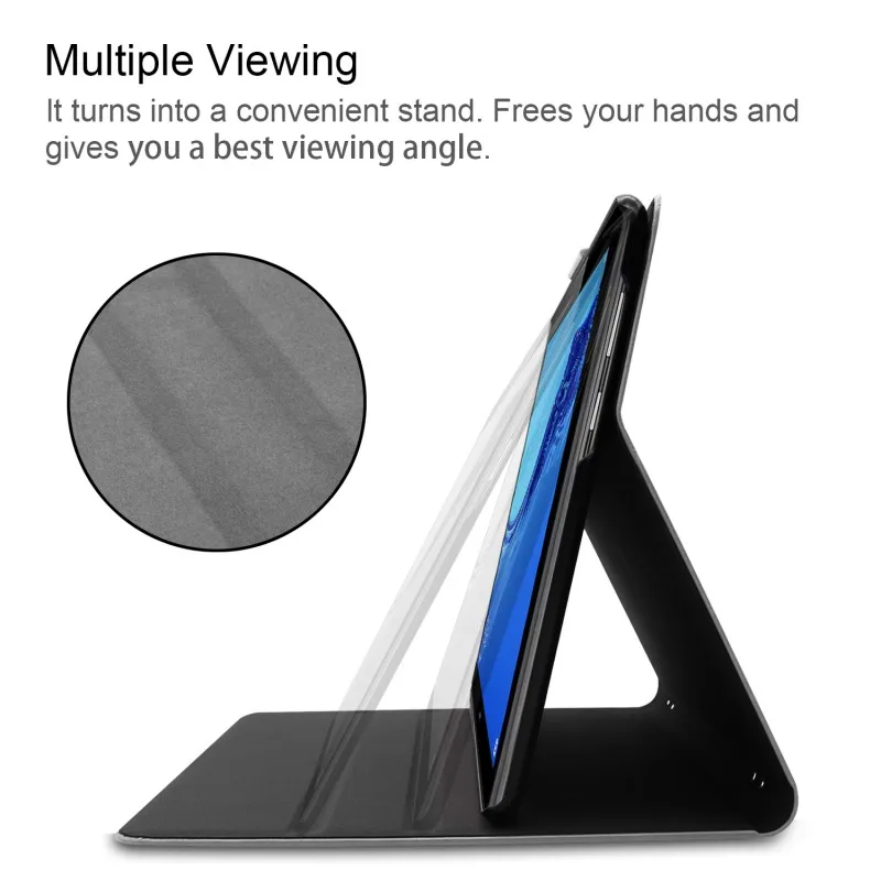 Из искусственной кожи чехол для huawei MediaPad T5 10 AGS2 W09/L09/L03/W19 1 &quotпланшет|Чехлы