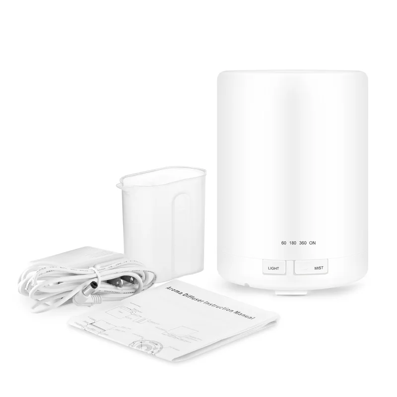 

GRTCO 300ML Ultrasonic Air Aroma Humidifier With 7 Color Lights Electric Aromatherapy Essential Oil Aroma Diffuser