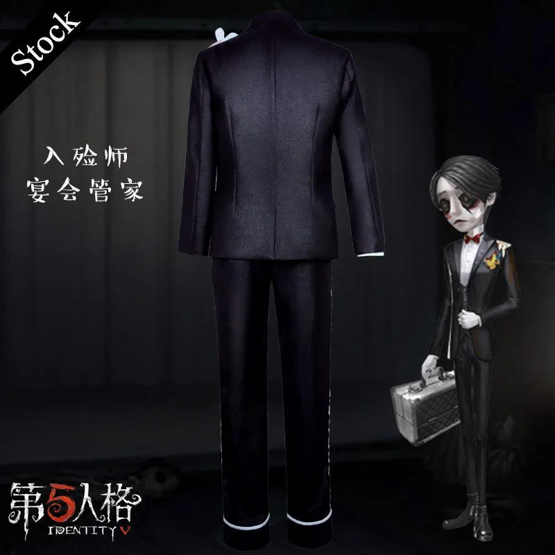 Аниме! Игра Identity V вылет Aesop Карл банкет экономка уникальная модная форма кожи Косплей Костюм