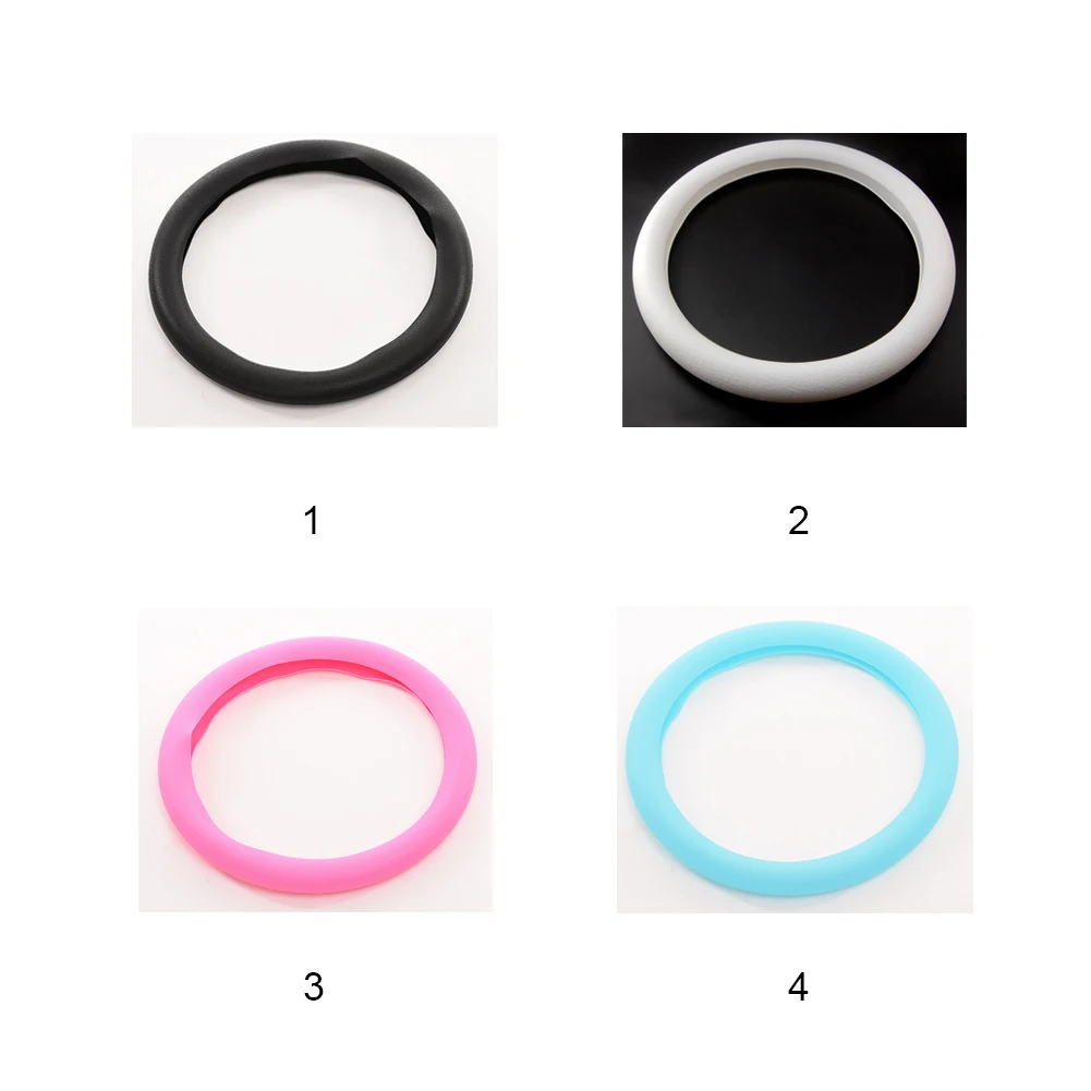 Мода 2019 г. Универсальный Красочные 36 см/38 см Руль Обложка Гибкая отделка для