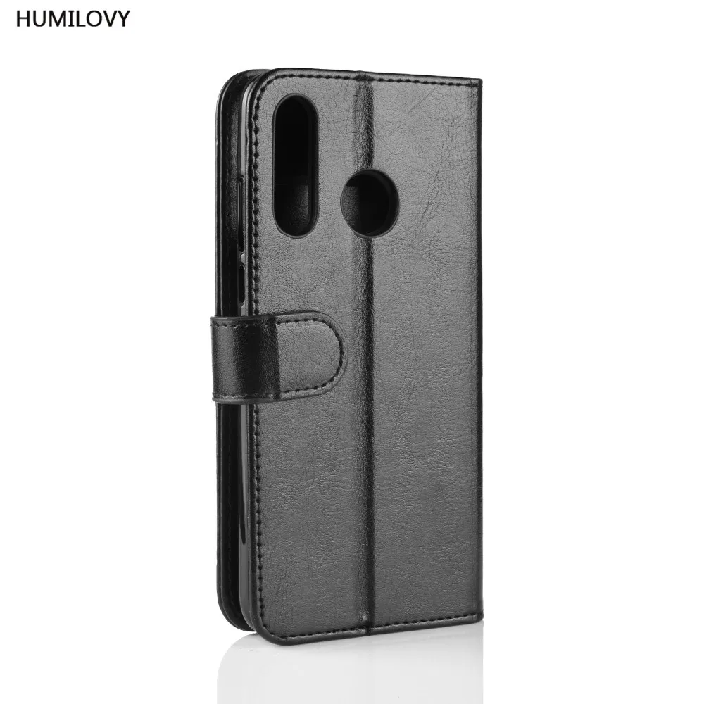 Кожаный чехол для Huawei P30 Lite Магнитный держатель карт бумажник флип кейс Pro