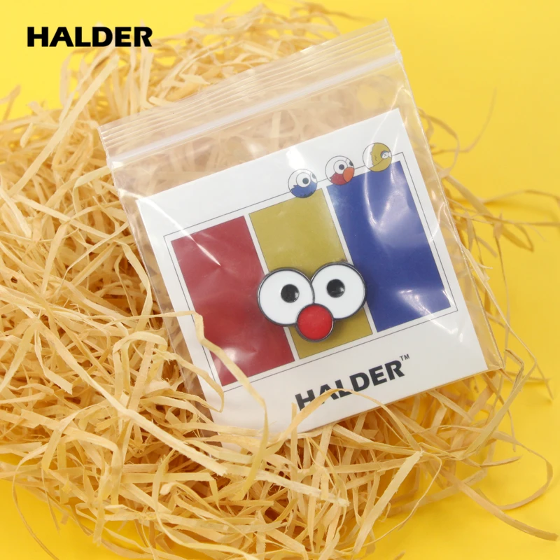 BR0024 halder Улица Сезам Элмо птица Печенья Монстр Оскар Grouch броши-Значки для лацкана одежда значок для рюкзака украшения из джинсы
