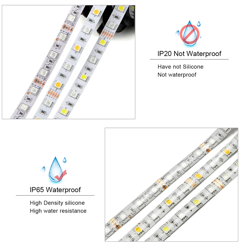 RGB RGBW RGBWW wifi 5 м 5050 Светодиодная лента светильник водонепроницаемый гибкий светодиодный Диодная лента wifi контроллер+ 12 В адаптер питания EU/US