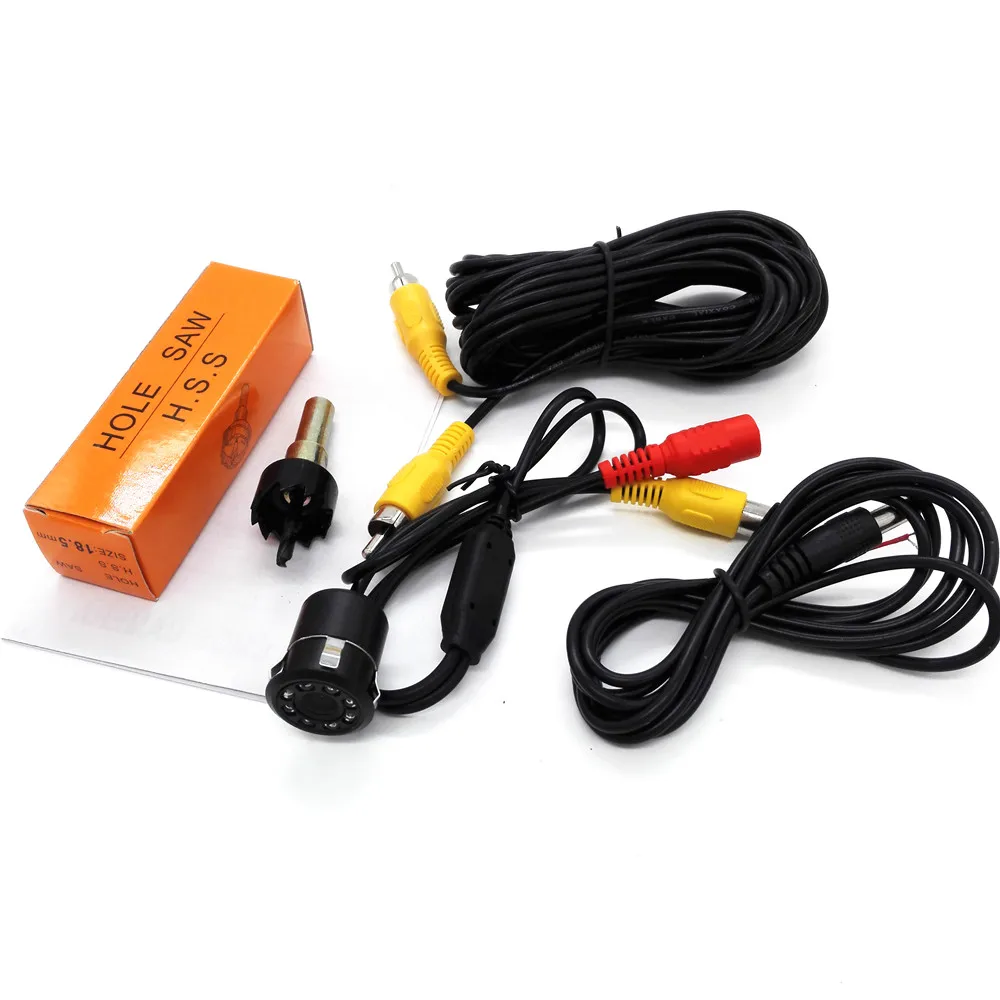 Новое поступление водонепроницаемая 9 Светодиодная камера заднего вида с ночным