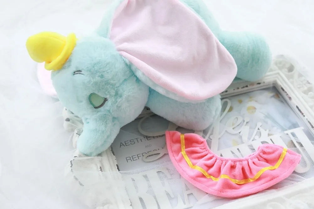 Dumbo Дональд Дак Ститч плюшевая игрушка прекрасная на коленях аниме животные набивные kawaii Спящая утка мягкая игрушка подарок для детей