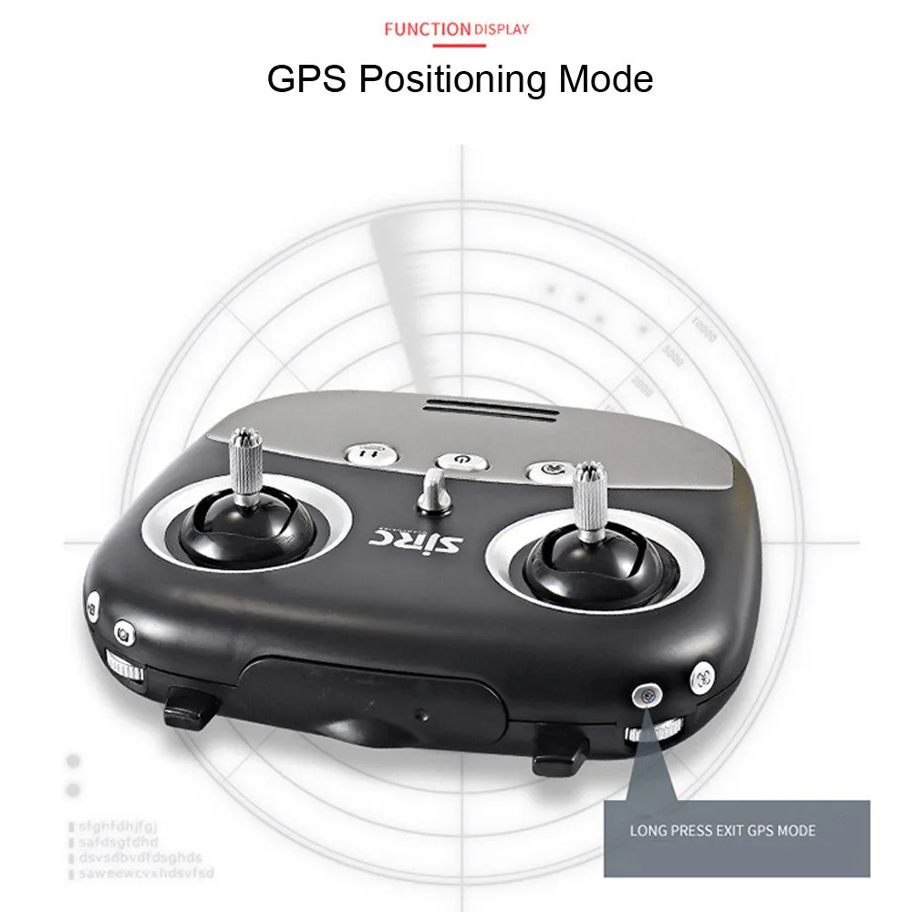 S70W 2,4 GHz gps FPV Дрон с камерой 1080P бесщеточный Квадрокоптер управление жестами Складная HD камера Wifi Безголовый режим