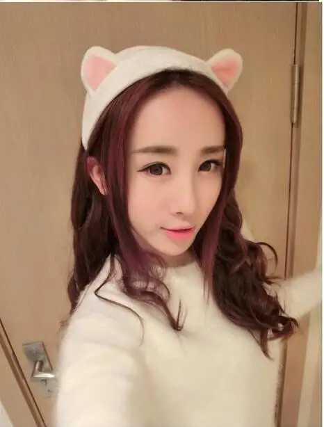 

100 pieces Cat Ear Hair Head Band Hairband Headband Party Gift Headdress Headwear Ornament Trinket Hair Accessories Makeup Tools