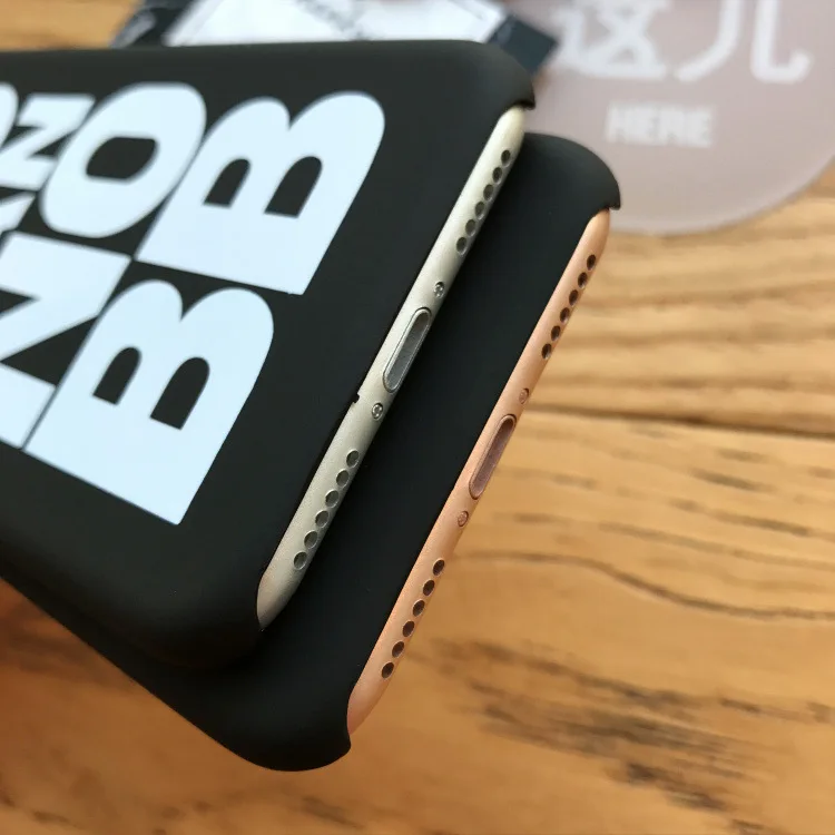 Модные Простые английские буквы чехол для iPhone X XR XS Max 6 S 7 8plus половина пакета