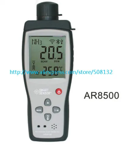 Портативный ручной детектор аммиака Smart Sensor AR8500 NH3 AR 8500|ammonia gas detector|nh3 detectorammonia detector