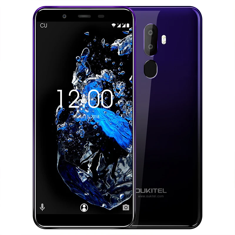 OUKITEL U25 Pro 5 &quot2.5D Incell дисплей 13MP + 2MP/5MP Android 8 1 мобильный телефон MT6750T Восьмиядерный 4G