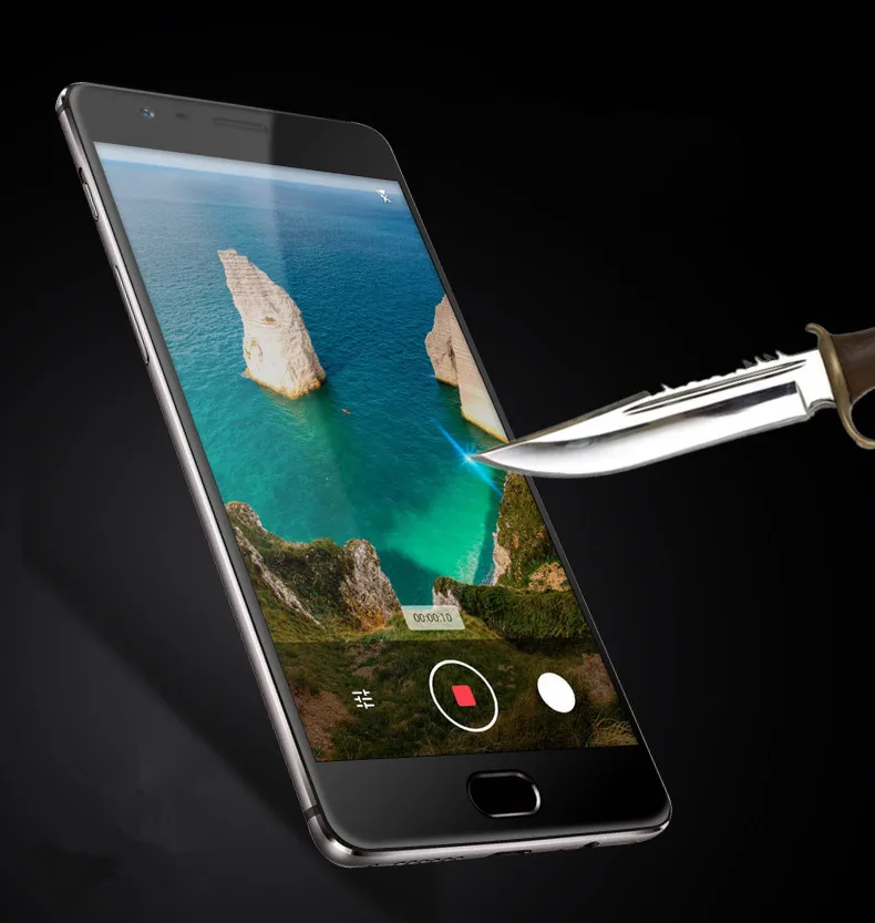 Для oneplus 3 t 9 h жесткий ударопрочный взрывозащищенный закаленное стекло-экран