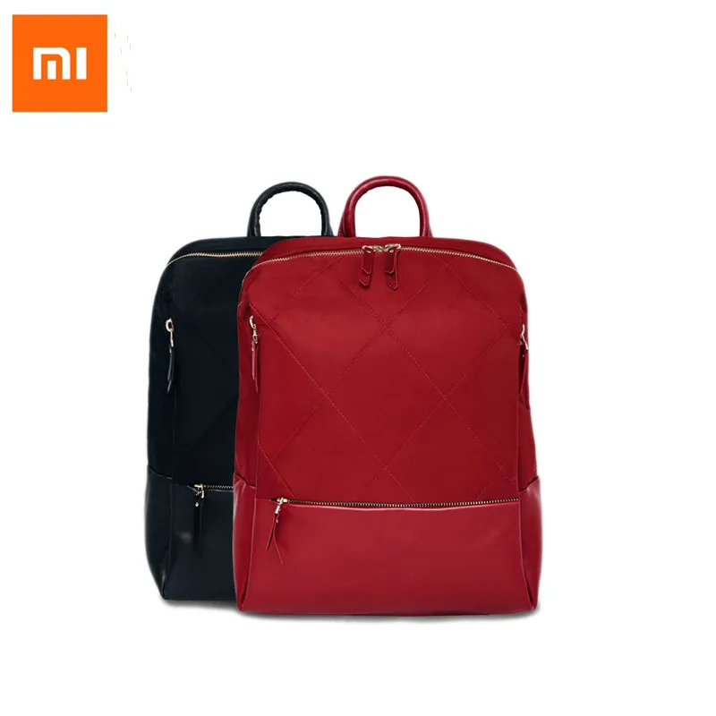 Xiaomi 90 Points Fashion City Lingge сумка на плечо рюкзак водонепроницаемая для женщин и девочек