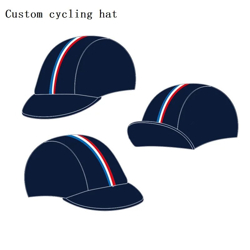 

2018 Custom Cycling caps/cycling headgear Can Choose Any size/Any color/Any logo Accept Customized Cycling kits DIY Bicycle hats