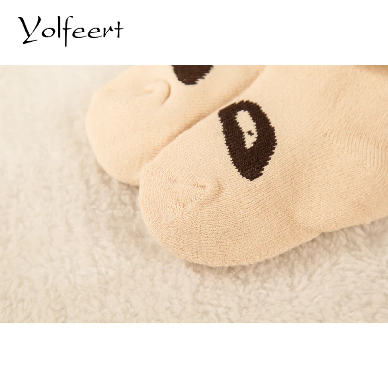 1 Pair /Lot Winter Autumn Newborn Baby Girls Boys Kids Socks Infant Striped Terry Warm Slippers For 0-3Y SK028 | Детская одежда и