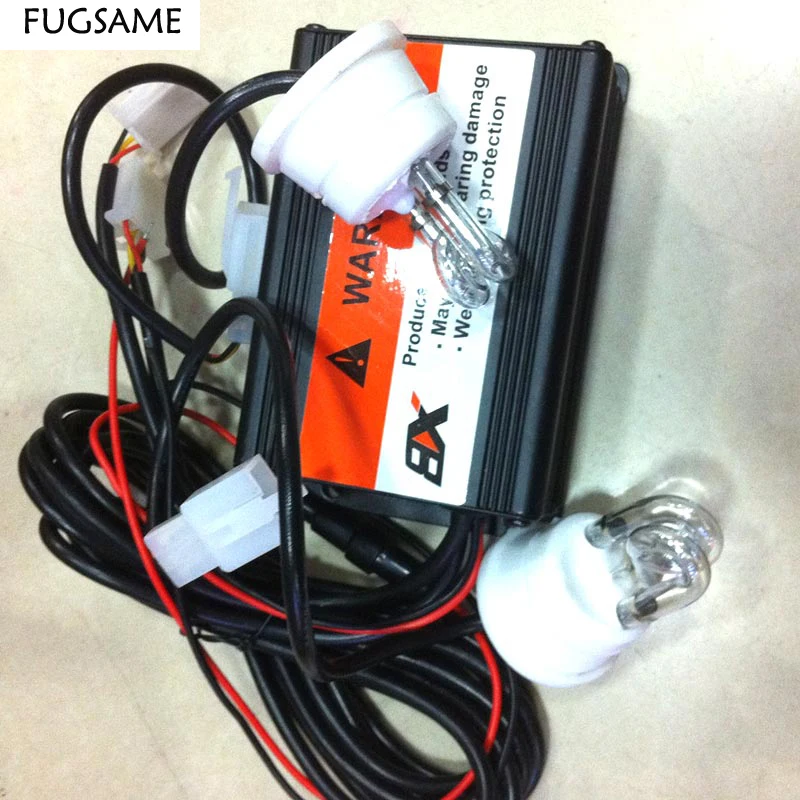 Ксеноновые стробоскопы FUGSAME красные синие 12 В постоянного тока 60 Вт типа U