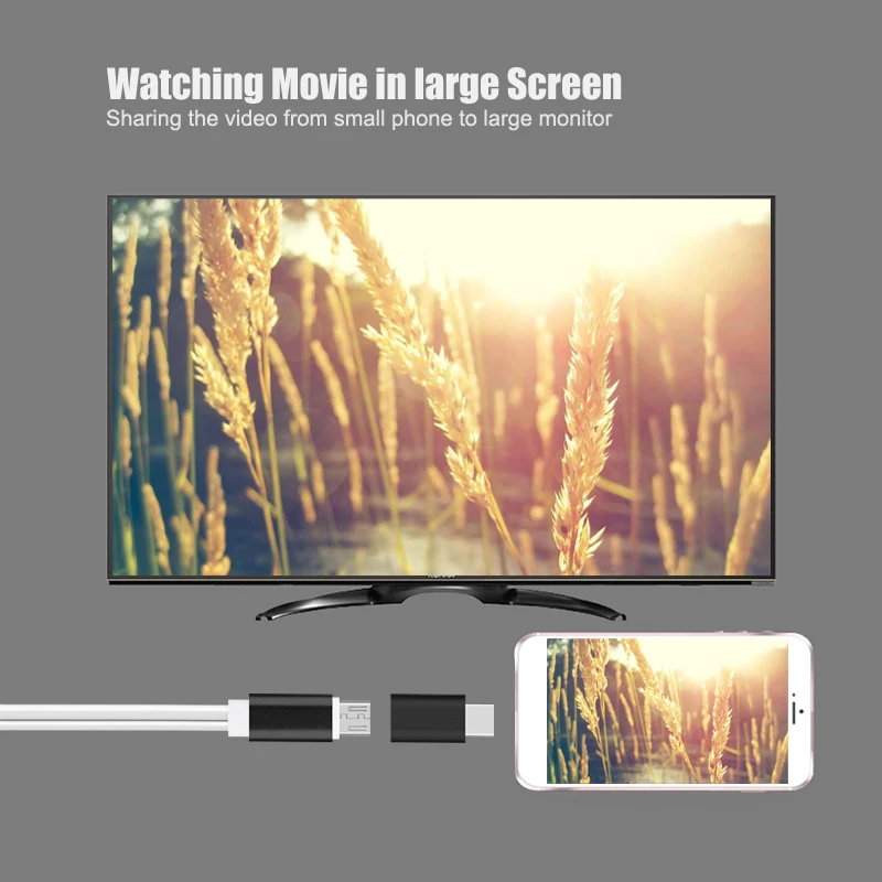 Кабель 2 в 1 USB Type C к HDMI кабель Micro Cabo для MHL с аудио телефонов Samsung Xiaomi HDTV цифровой av