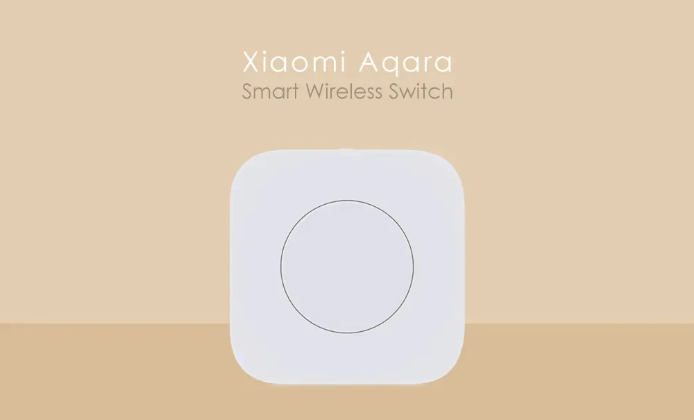 Xiaomi 2 шт./партия Aqara беспроводной переключатель умный пульт дистанционного управления один ключ управление Aqara интеллектуальное приложение для домашней безопасности без гироскопа
