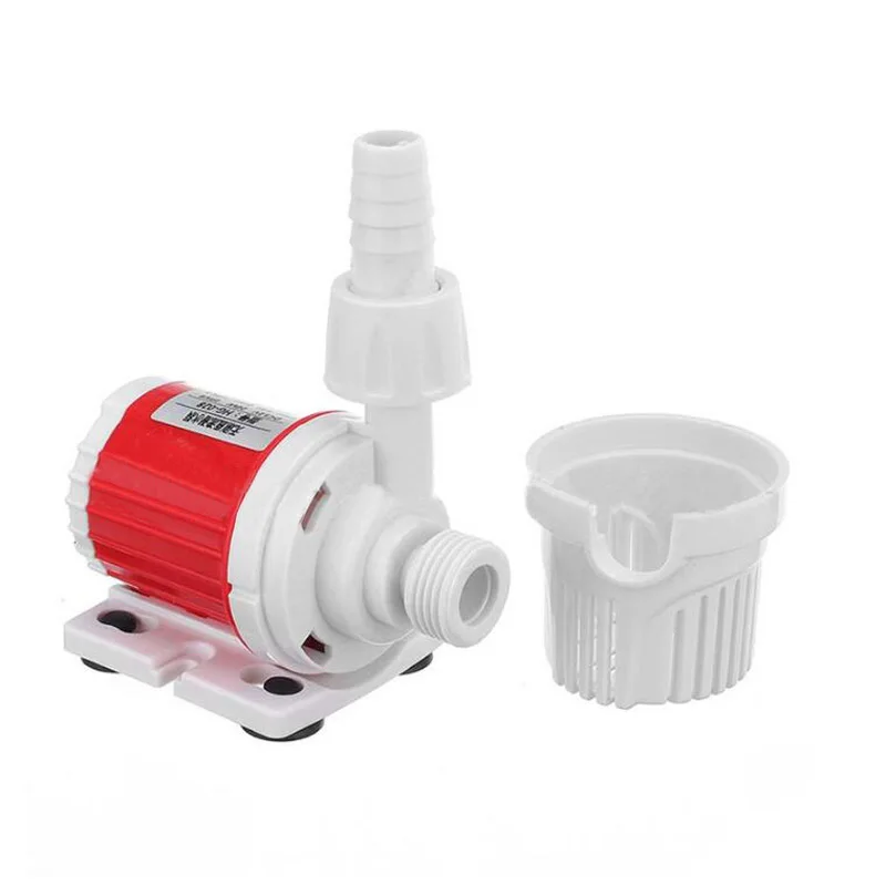 Мини DC 12V 1100L/H погружной насос Солнечный Бесщеточный Водяной для аквариума Rockery