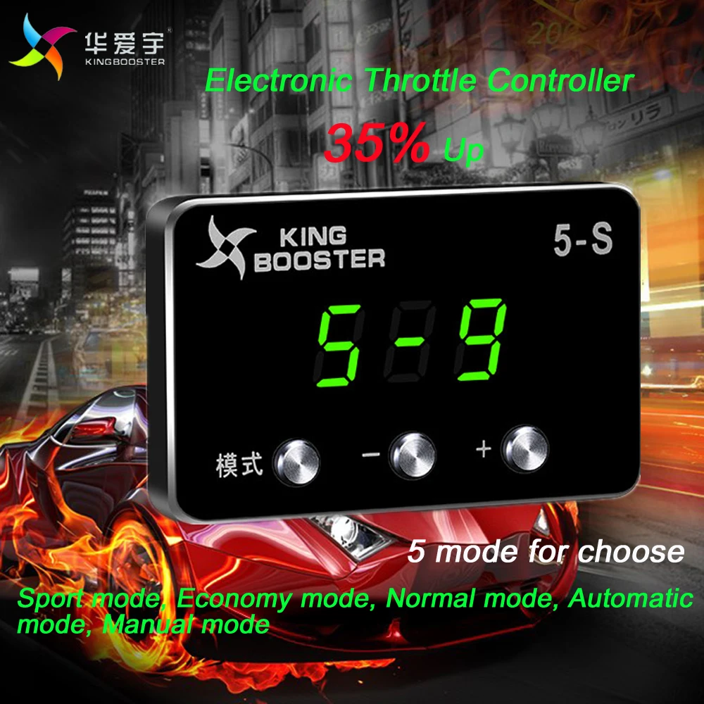 

Throttle Booster Automobile Tuningbox Pedal Accelerator Electronic Throttle Controller For FIAT PANDA ALL ENGINES 2012+