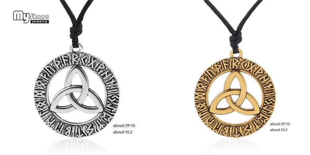 My shape Odin Horn подвеска эффектное ожерелье тройной Рог Odin Horned ожерелье Викинг скандинавский чокер троица скандинавские руны