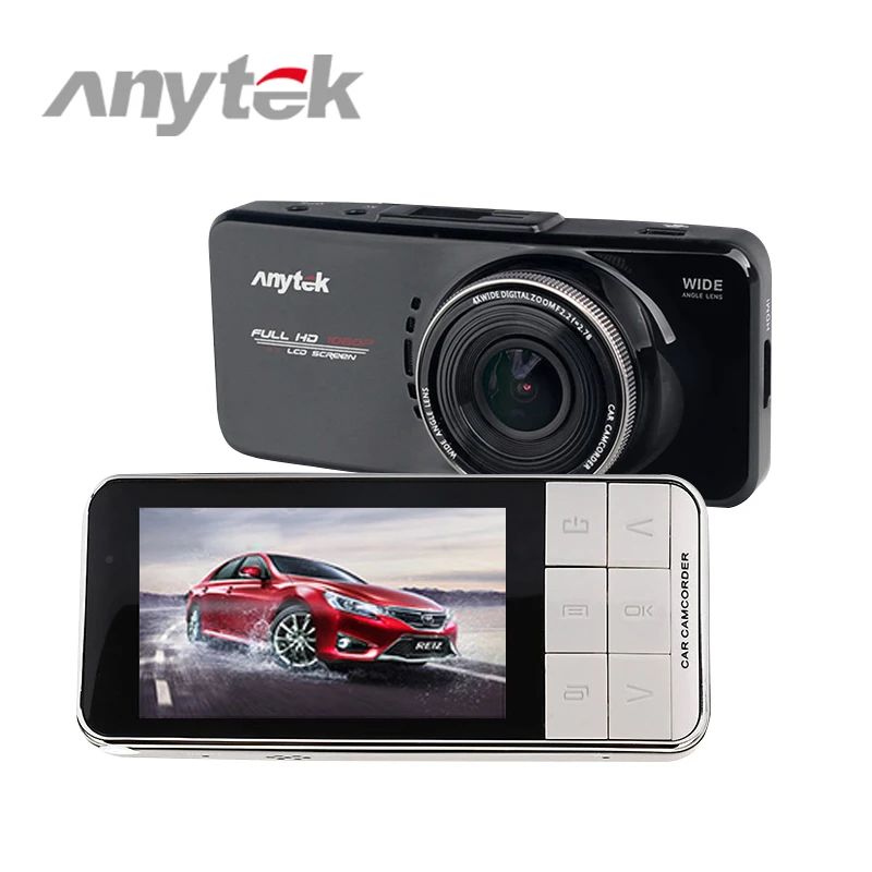 Anytek at66a Видеорегистраторы для автомобилей 2.7 ''Новатэк 96650 Full HD 1080 P автомобиля