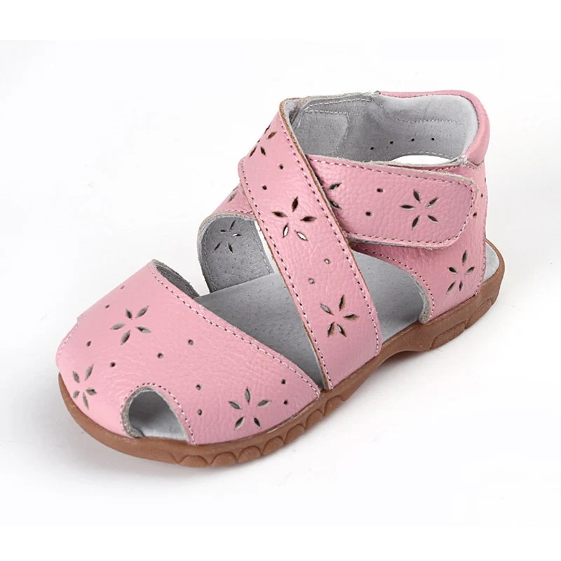 Новинка лета 2021 детские сандалии из натуральной кожи открытые римские для