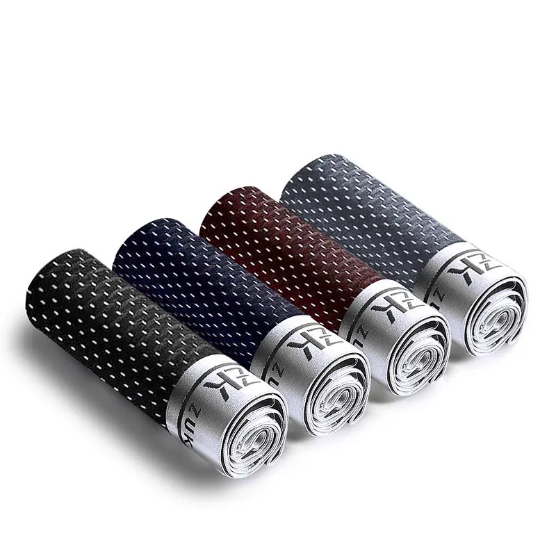 L XXXXXL Для мужчин Cueca боксеры нижнее белье из хлопка мягкие дышащие шорты Твердые