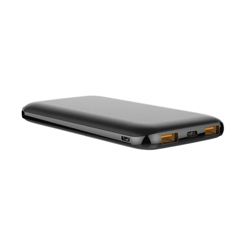 Внешний аккумулятор с быстрой зарядкой 10000 мАч 3 0 Dual USB для iPhone X 8 7 6 Samsung S9 S8 Xiaomi