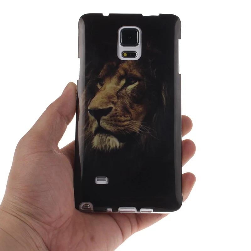 Новейшие Модные Дизайн корпус ультра тонкий мягкий ТПУ для Samsung Galaxy Note 4 note4 IV n9108