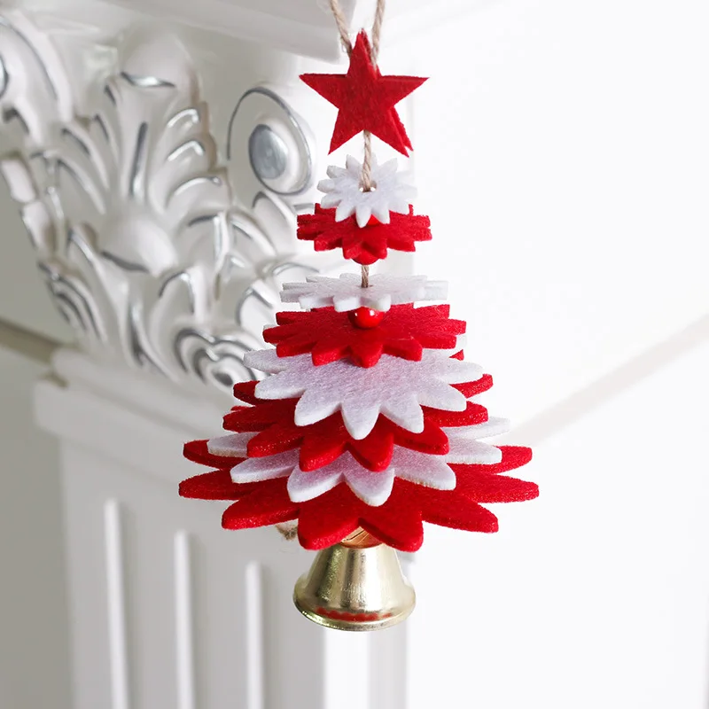 1 шт. мини колокольчик для елки подвеска на дверь Рождественская украшения