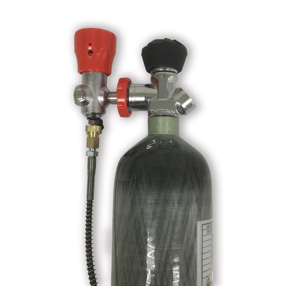 AC1217301 2.17L 4500Psi 30Mpa Scuba Diving Tank Valve Pcp Paintball Tank Gun Gas For Shooting Cylinder Compressed Air Condor Pcp