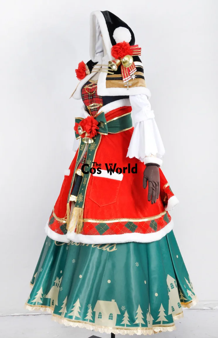 Love Live School Idol Project Minami Kotori рождественское торжественное платье с плащом Униформа