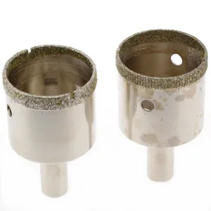 2 шт. 20-40 мм алмазные сверла Гальваническое Отверстие пила Буровое стекло камень фарфор гранит мрамор ilovecool