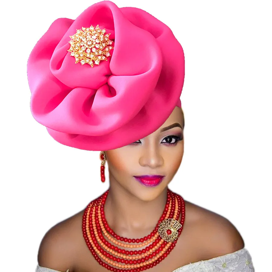 

Auto gele кепка для женщин, вечерние ний Африканский головной убор, Нигерия, тюрбан, головная повязка, уже завязанные африканские головные повяз...