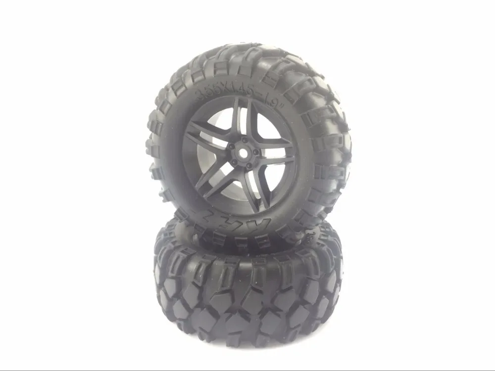 Колеса/шины 1/10 RC Cralwer SC 1 9 дюйма 108 мм подходят для осевых SCX10 RC8WD LWB TF2 LC70 Gelande II