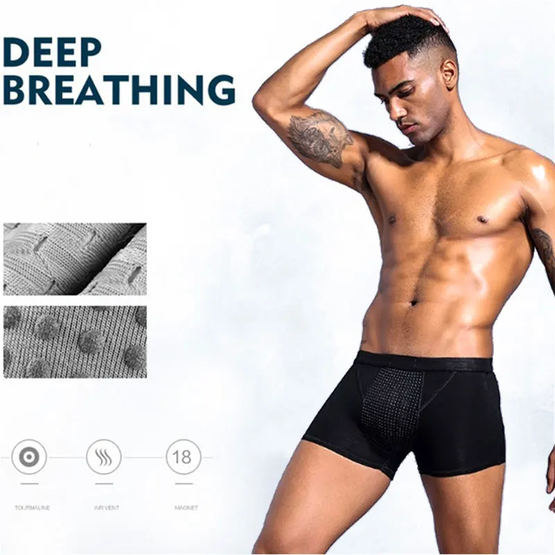 

Magnetic Underwear Physiological Underwear Men'S Underwear Comfortable Enlargement Underpants Healthy Home