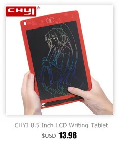 CHYI 8,5 дюймов ЖК-планшет для письма цифровые электронные графические планшеты почерк Pad ультра тонкая Сенсорная панель мини Памятка доска для рисования
