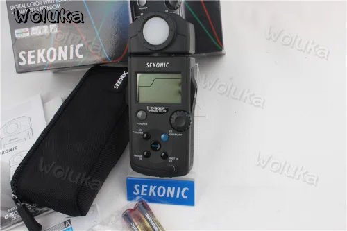 Sekonic C-500 набор измерителей цветовой температуры таблица традиционных измерений