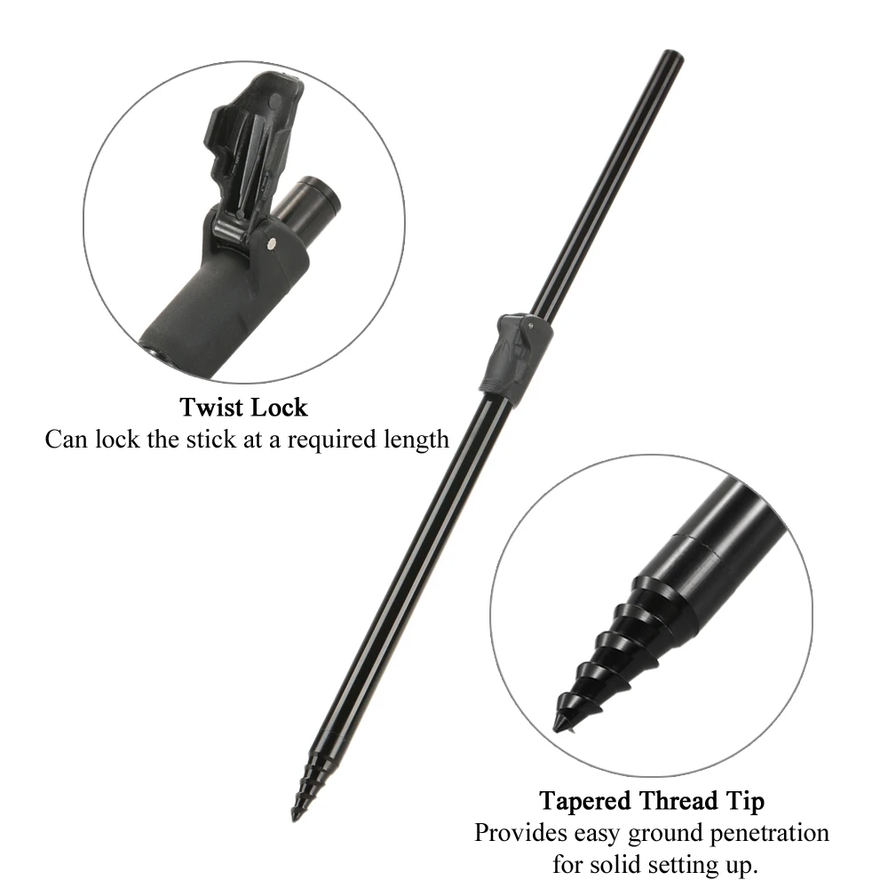 Регулируемая рыболовная удочка для ловли карпа удлиняющая Удочка из