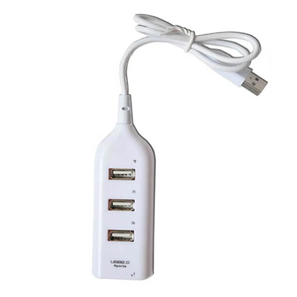 Высокоскоростной 4-портовый разветвитель USB 2 0 HUB адаптер для ПК компьютера