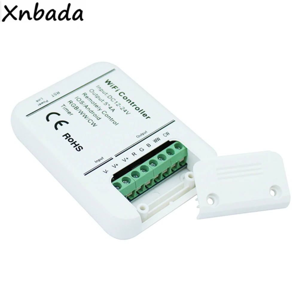 Светодиодный контроллер RGB/RGBW/RGBWW с поддержкой Wi Fi 5 каналов 16 миллионов цветов|led