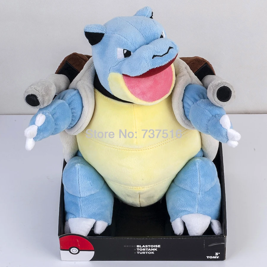 Новая плюшевая кукла аниме Mega Blastoise мягкая игрушка в виде животных подарки 12