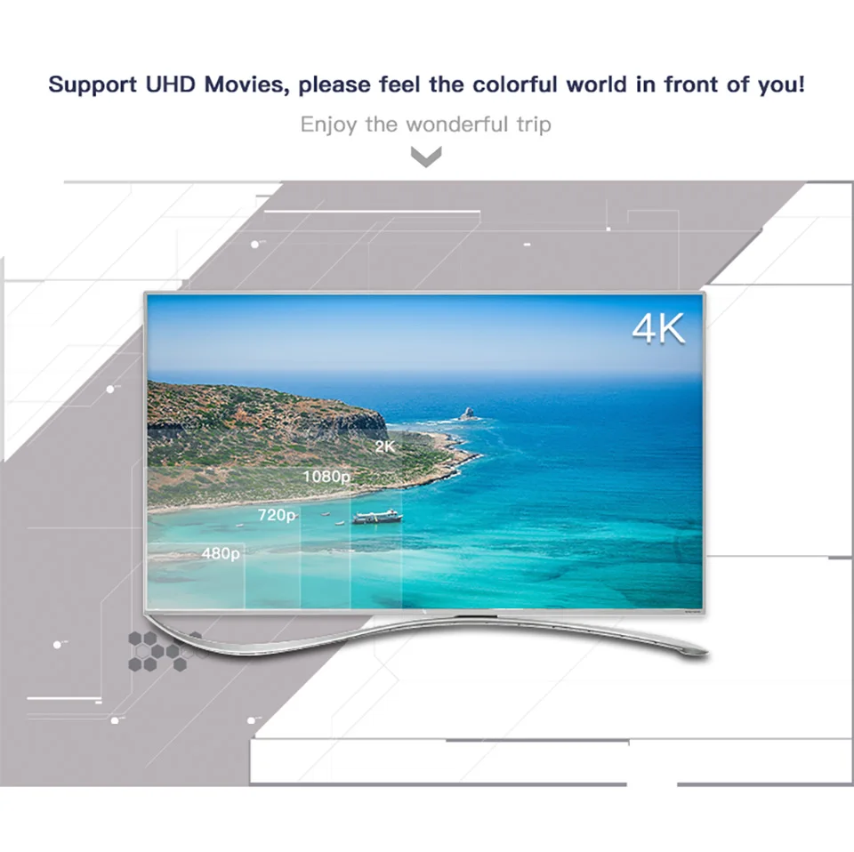 TV Stick Quad Core Android 7.1 2G DDR3 8G EMMC with DLAN External WiFi Bluetooth 4.0 HDMI 1080P Mini PC Box tv Dongle