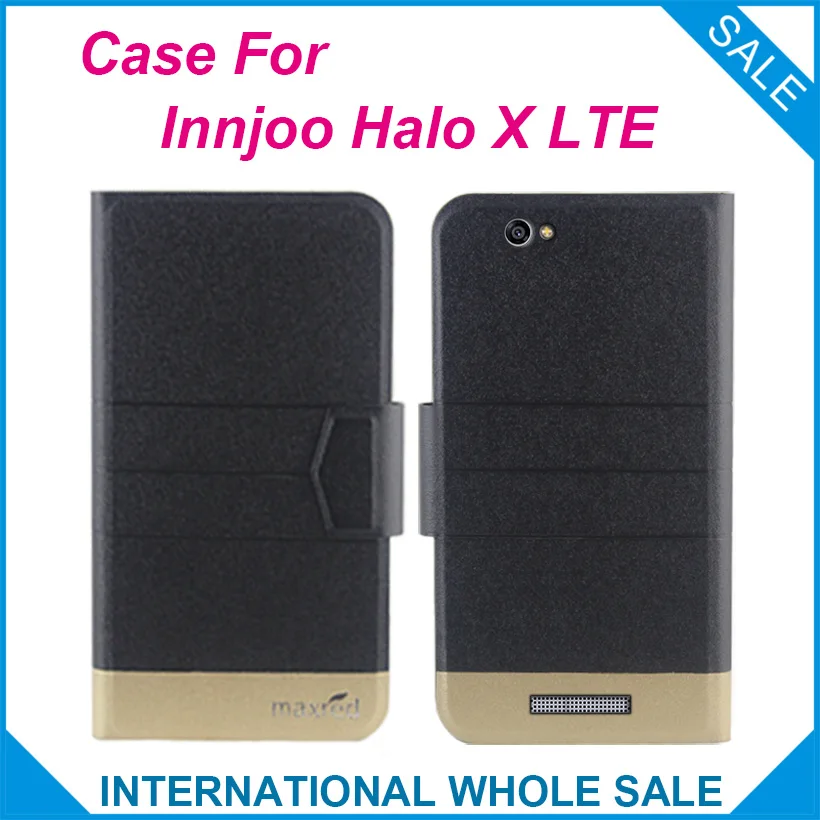 Хит! Innjoo Halo X LTE чехол 5 видов цветов новая мода бизнес магнитная застежка
