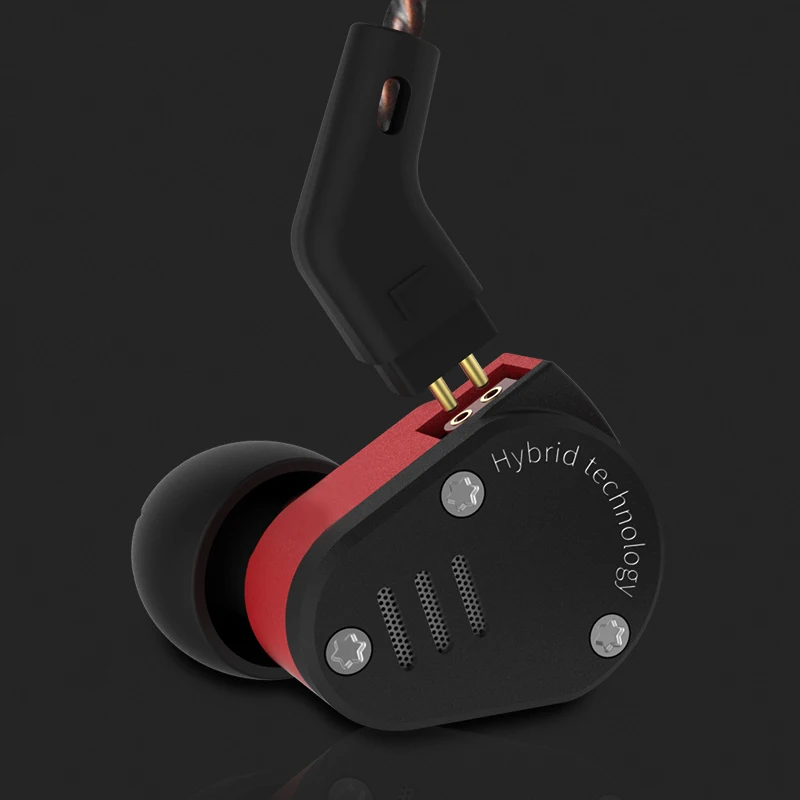 Арматурные и динамические гибридные наушники вкладыши KZ ZSA HIFI DJ мониторные