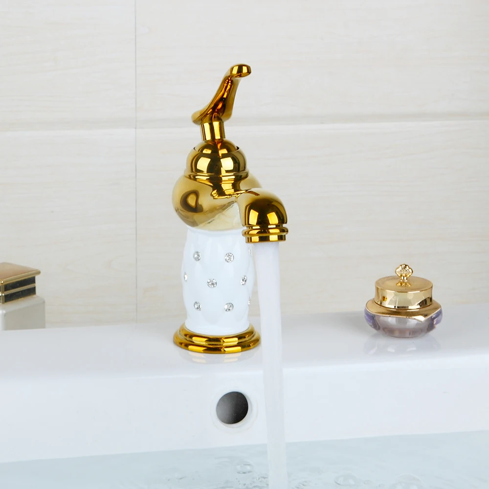 Медные керамические смесители для раковины в ванной комнате|deck mounted|single holefaucet brass