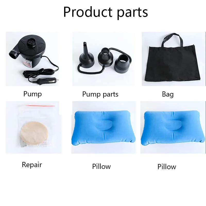 Автомобиль путешествия кровать надувной матрас на заднем сиденье спальный диван