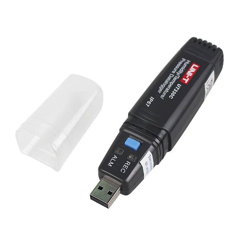 UNI-T UT330C IP67 мини USB Температура регистратор данных влажности Регистраторы воздушный тестер регистратор данных измеритель срока хранения 3in1 UT330C