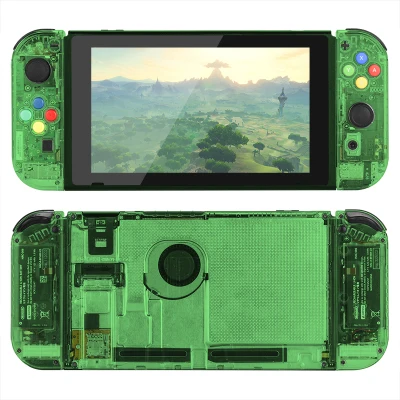 Green Conosle housin D-PAD версия сменный чехол для nintendo Switch контроллер NS Joy-Con оболочка игровой консоли переключатель Joy Con чехол - Цвет: Green Conosle housin